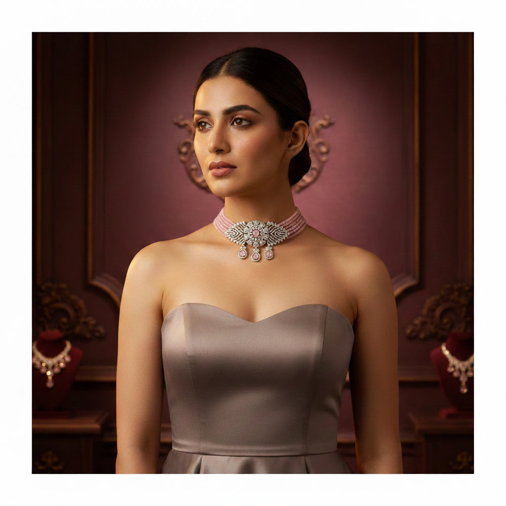 Beads Choker Set