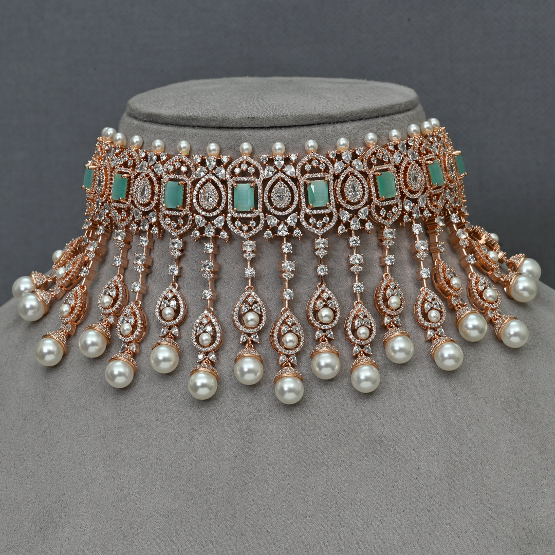 CZ Choker Set