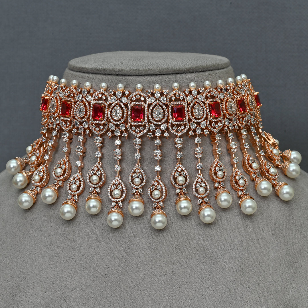CZ Choker Set
