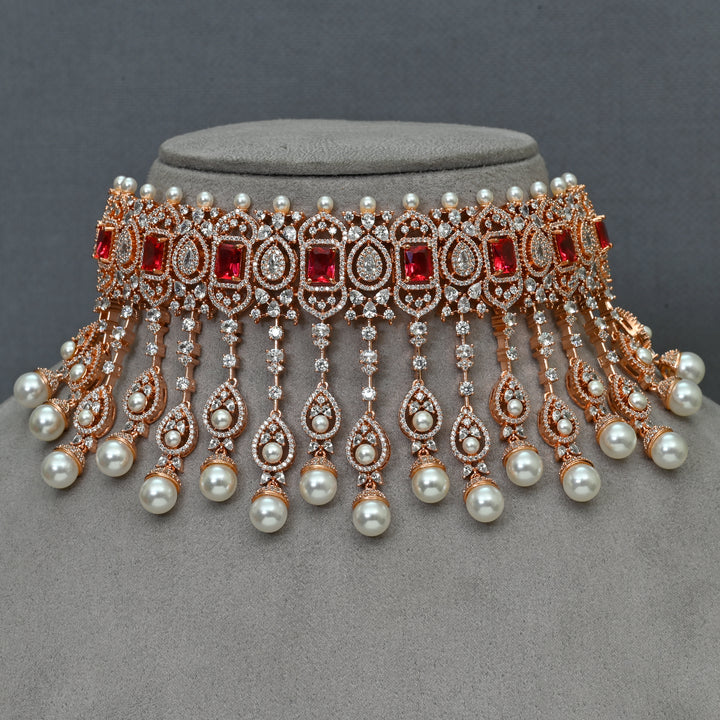 CZ Choker Set