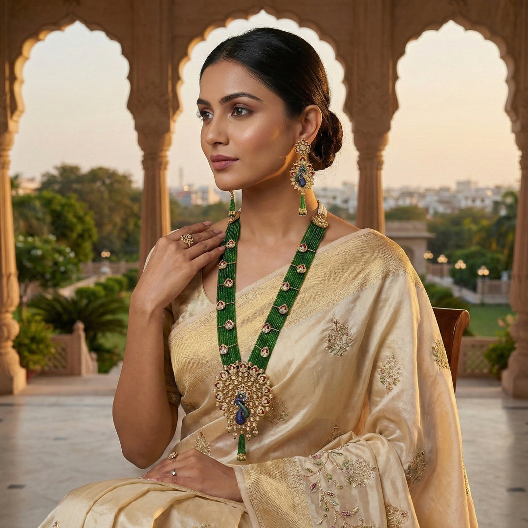Moissanite Bandhai Mala
