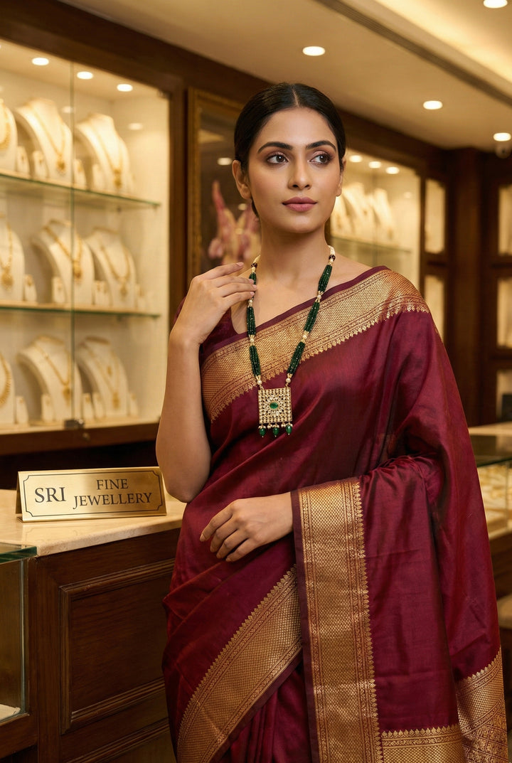 Moissanite Bandhai Mala