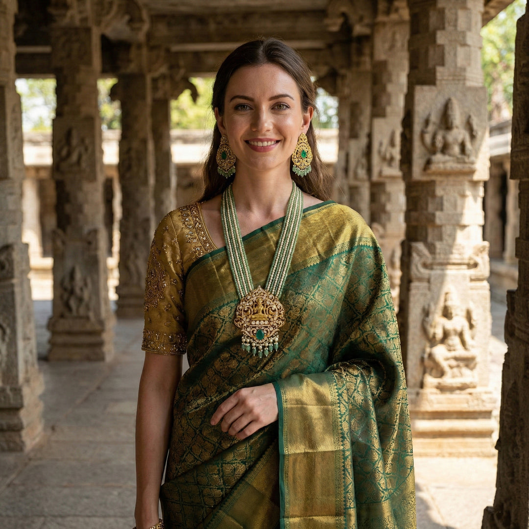Moissanite Bandhai Mala