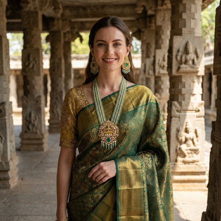 Moissanite Bandhai Mala