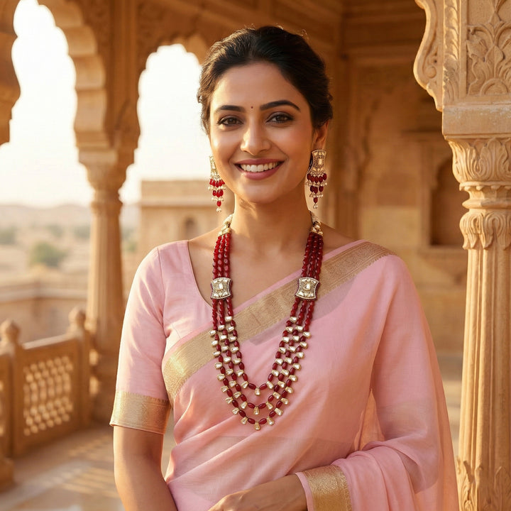 Moissanite Bandhai Mala
