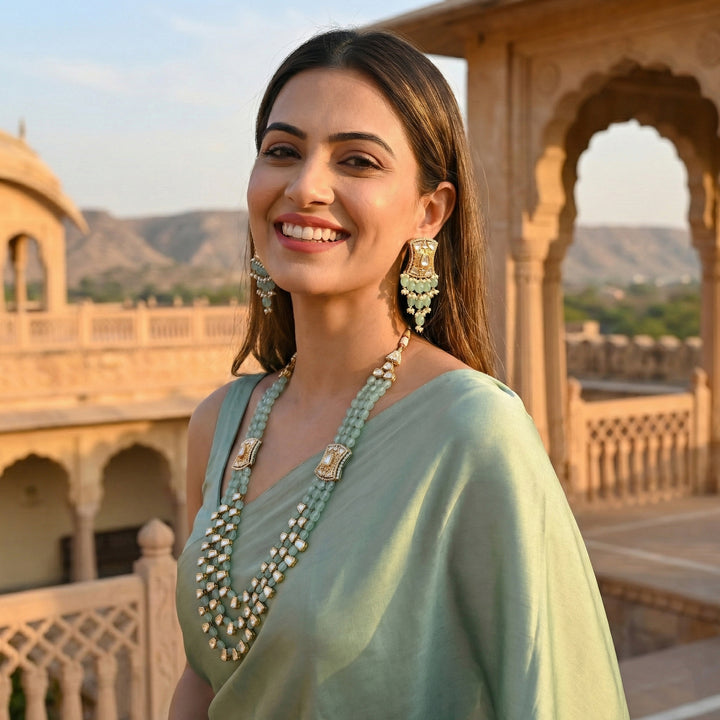 Moissanite Bandhai Mala
