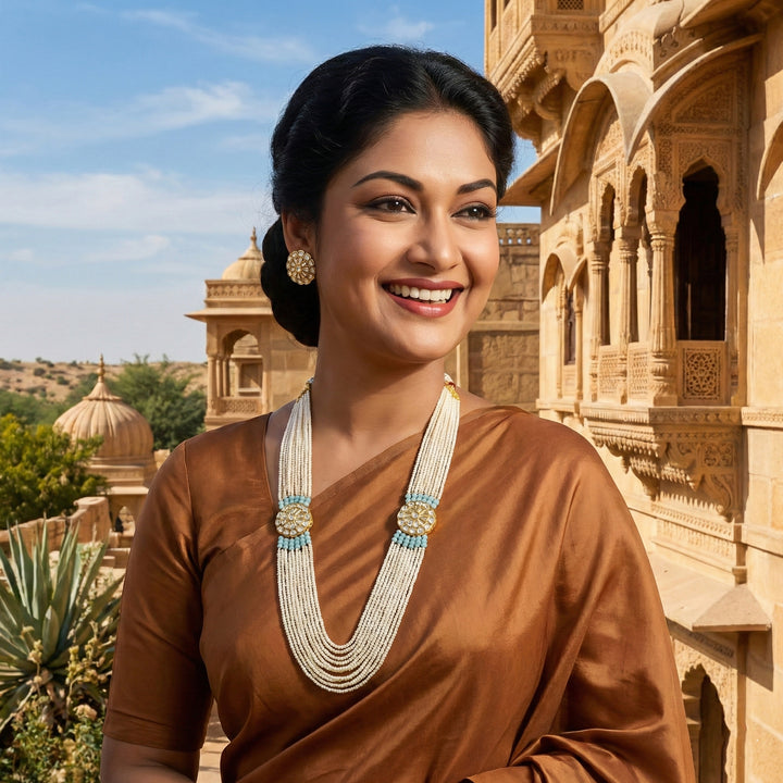 Moissanite Bandhai Mala