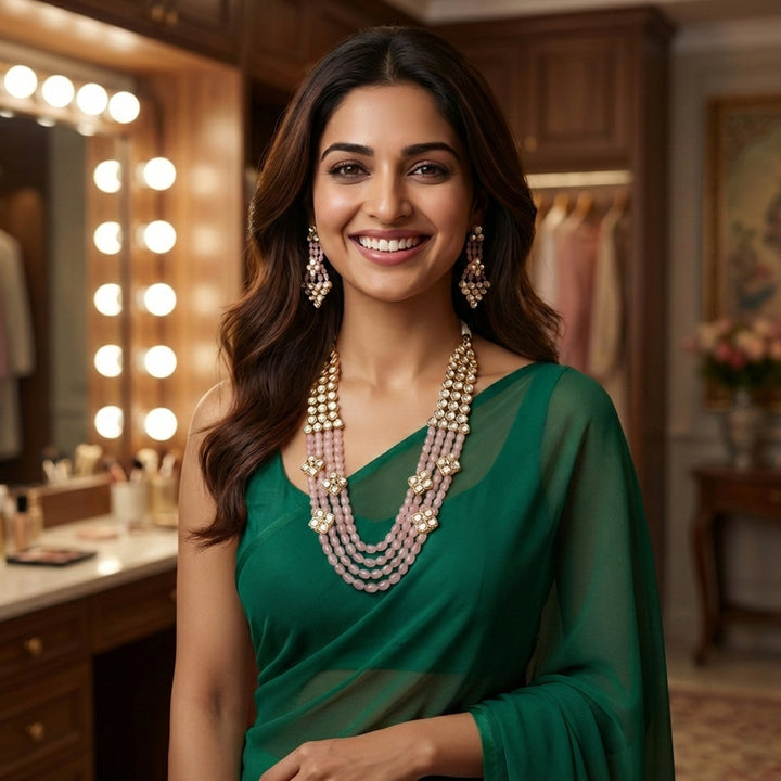 Moissanite Bandhai Mala
