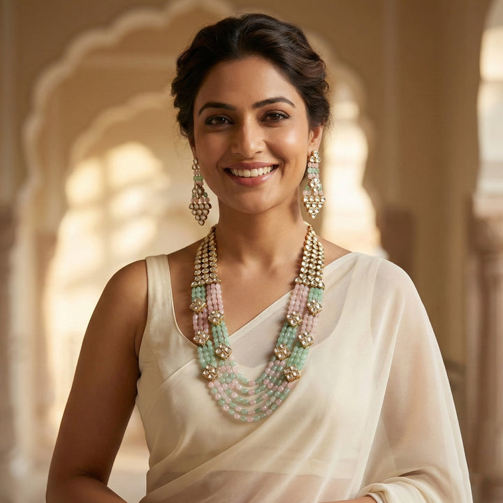 Moissanite Bandhai Mala