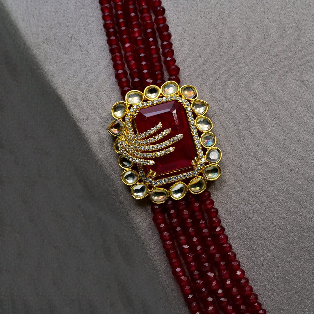 Moissanite Bandhai Mala