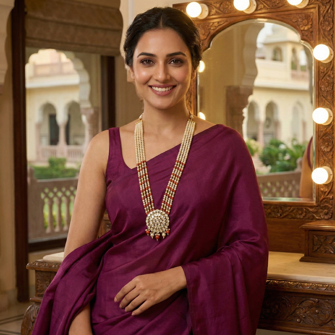 Moissanite Bandhai Mala