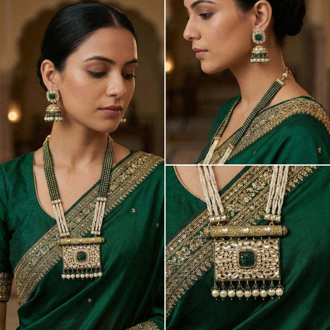Moissanite Bandhai Mala
