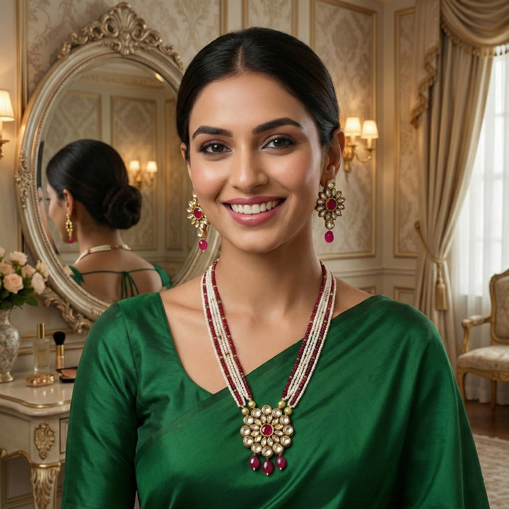 Moissanite Bandhai Mala