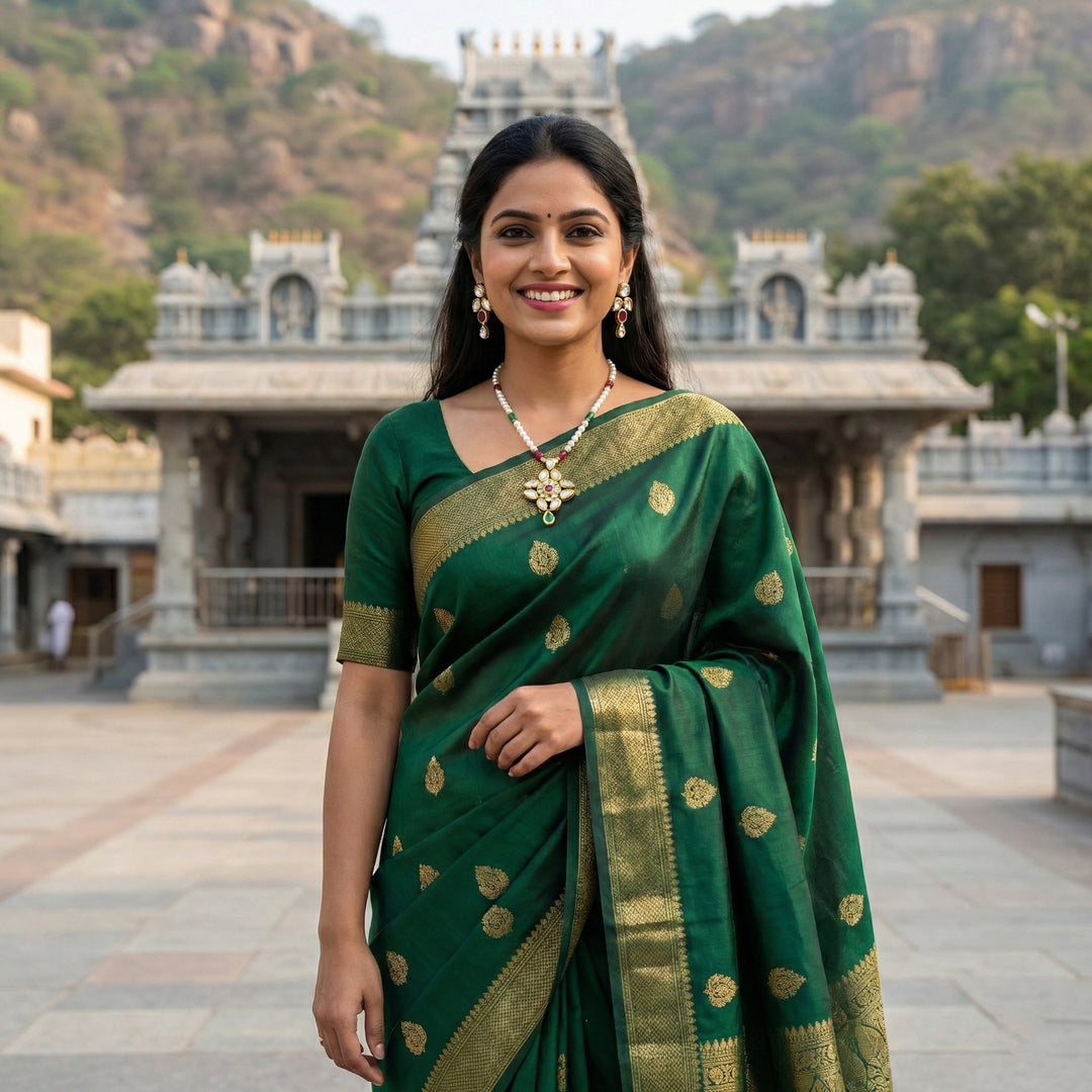 Moissanite Bandhai Mala
