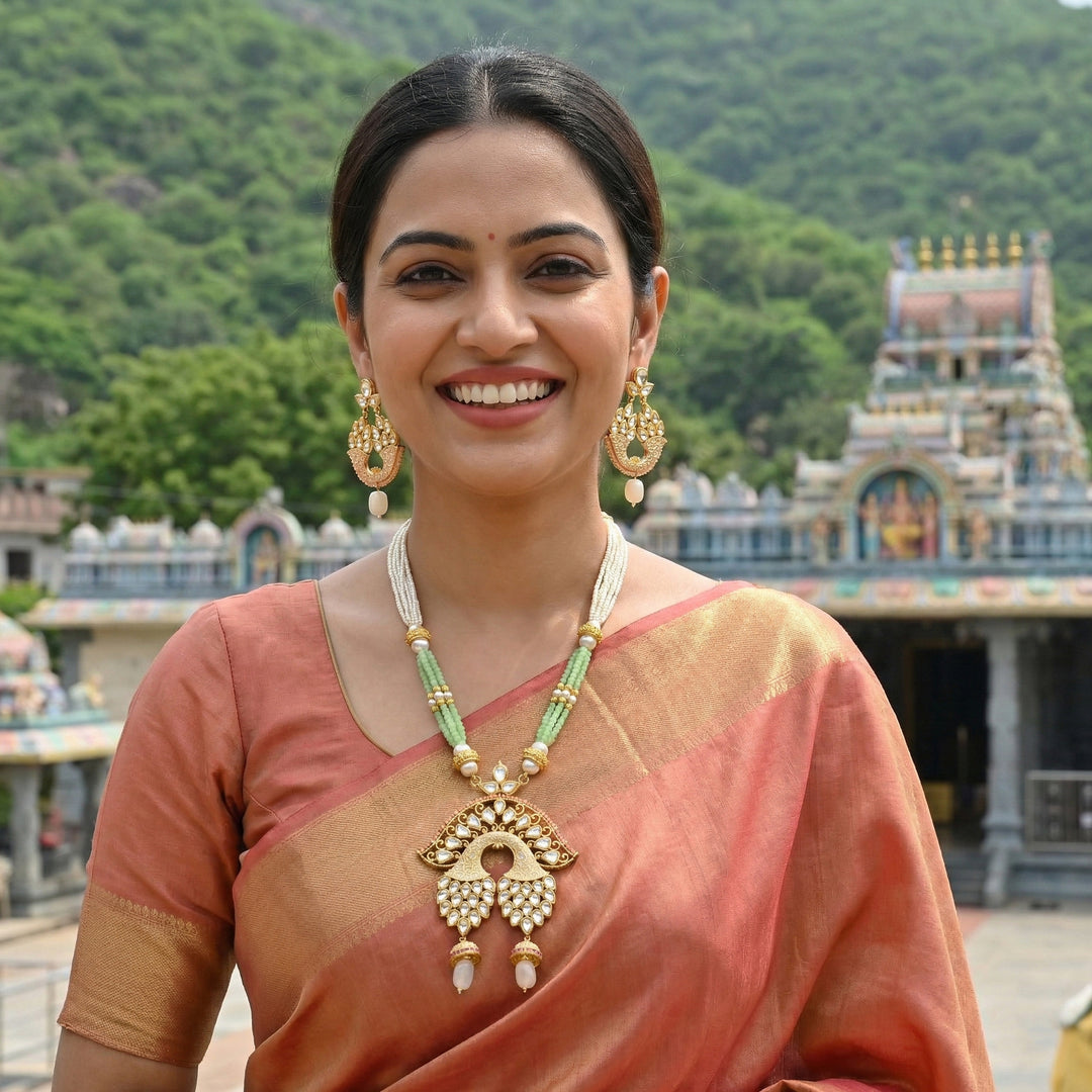 Moissanite Bandhai Mala