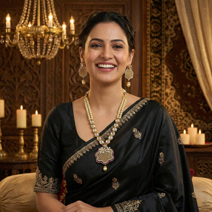 Moissanite Bandhai Mala