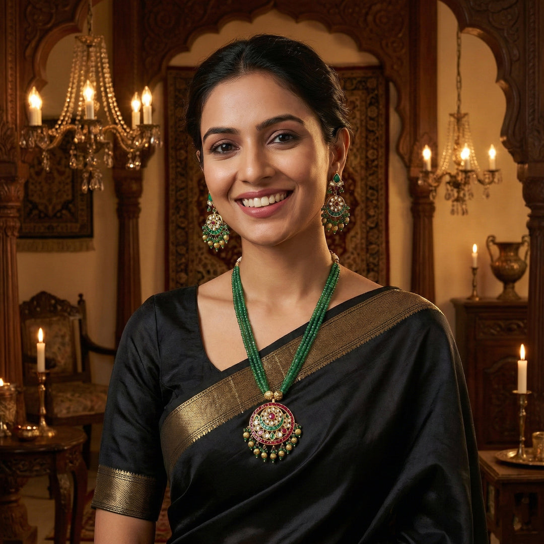 Moissanite Bandhai Mala