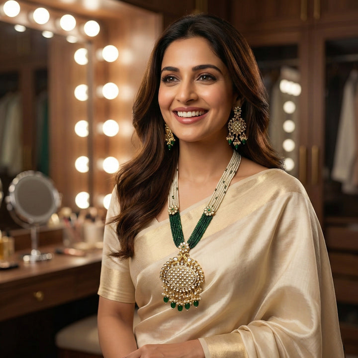 Moissanite Bandhai Mala