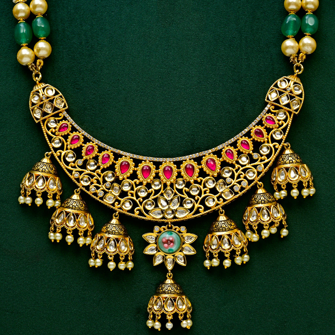 Moissanite Bandhai Mala