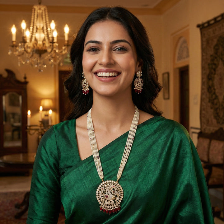 Moissanite Bandhai Mala