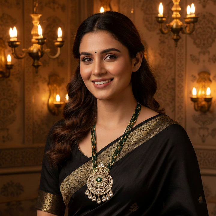 Moissanite Bandhai Mala