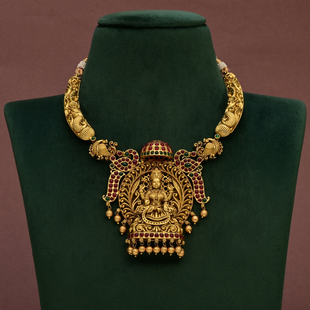 Temple Necklace Set