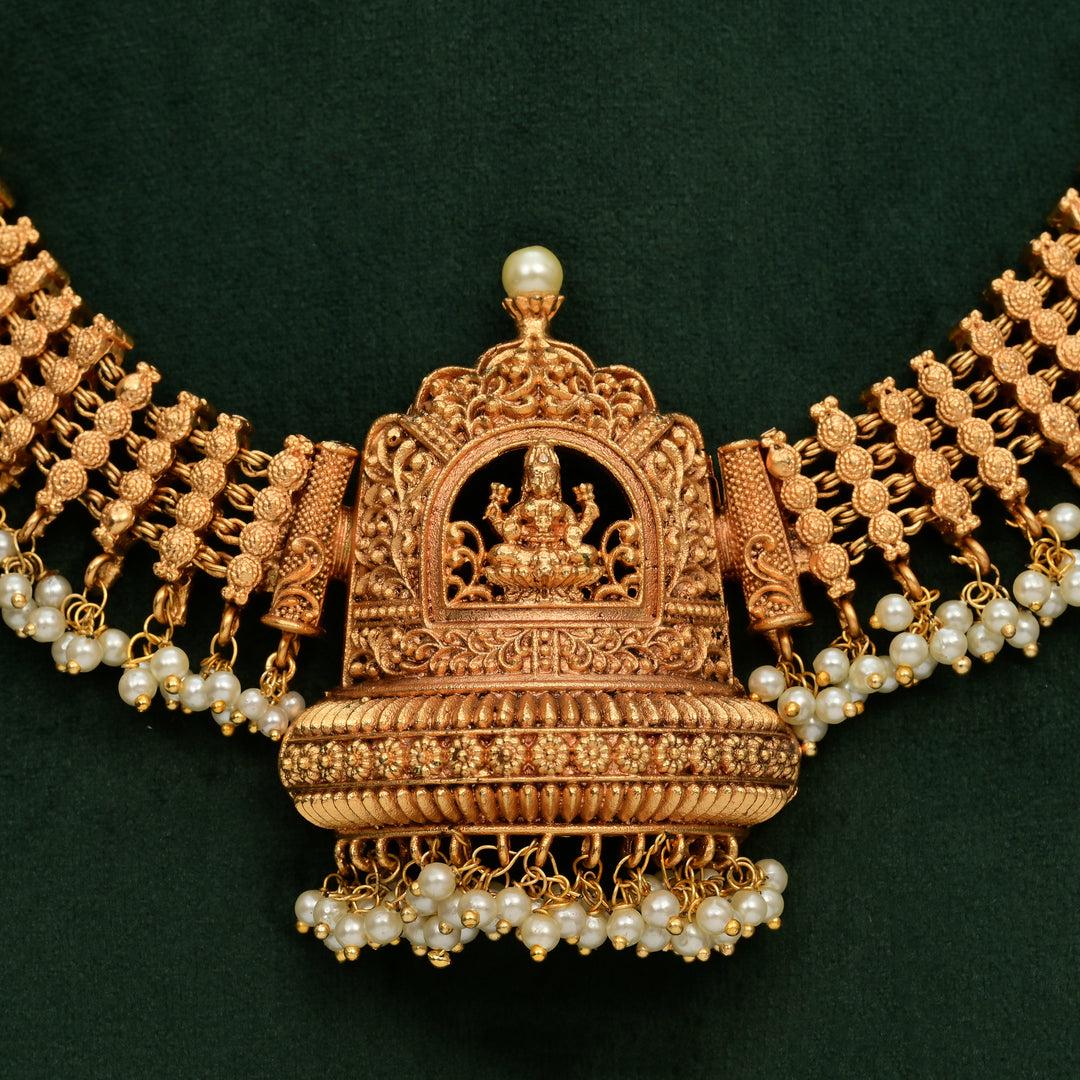 Temple Necklace Set