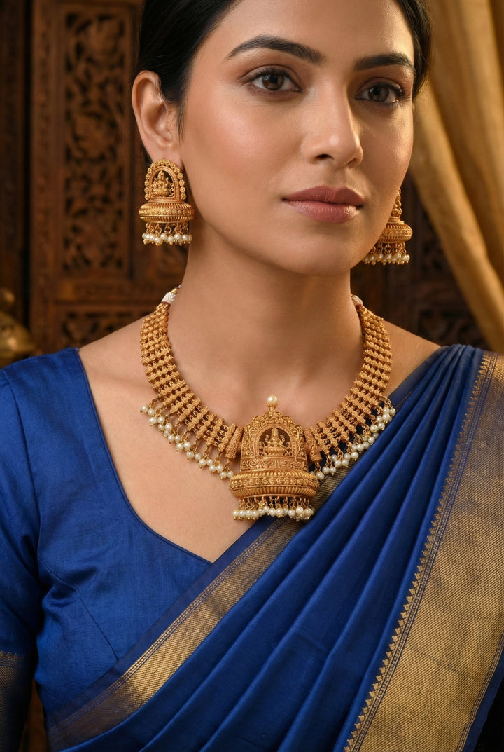 Temple Necklace Set