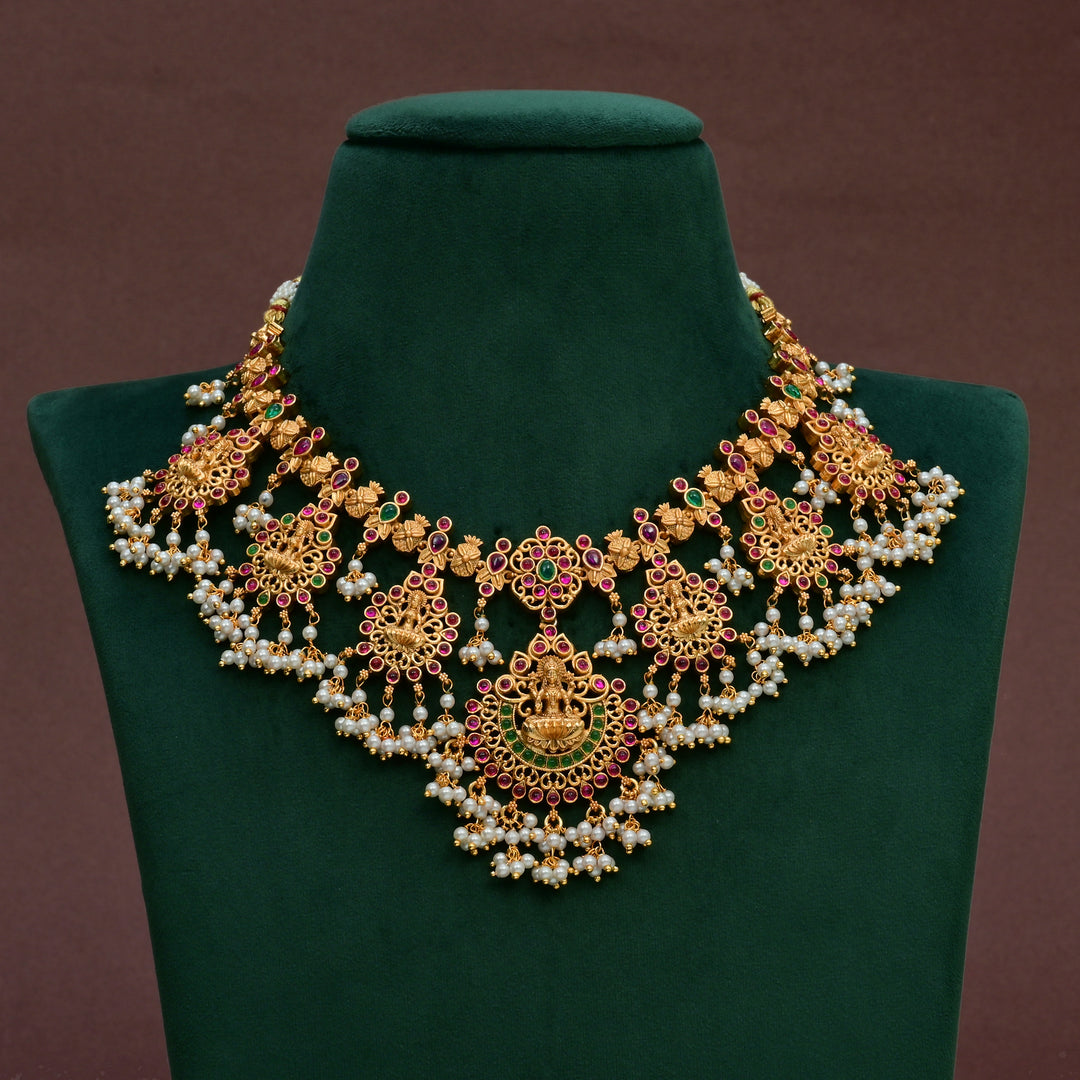 Temple Necklace Set