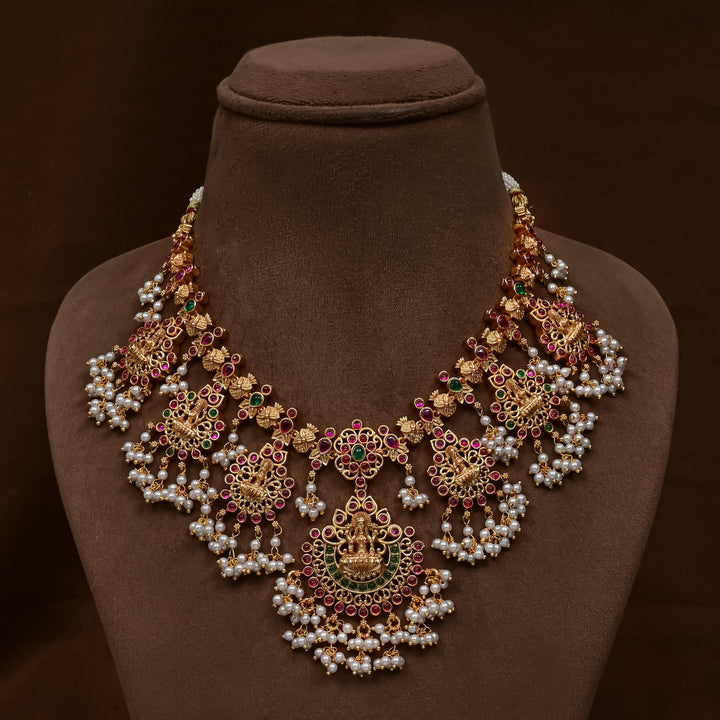 Temple Necklace Set