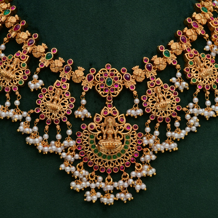 Temple Necklace Set