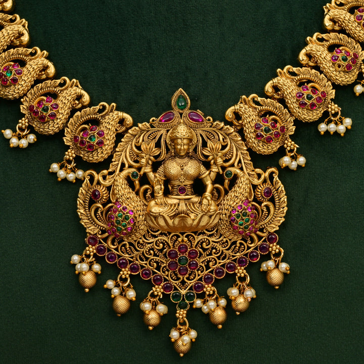 Temple Necklace Set