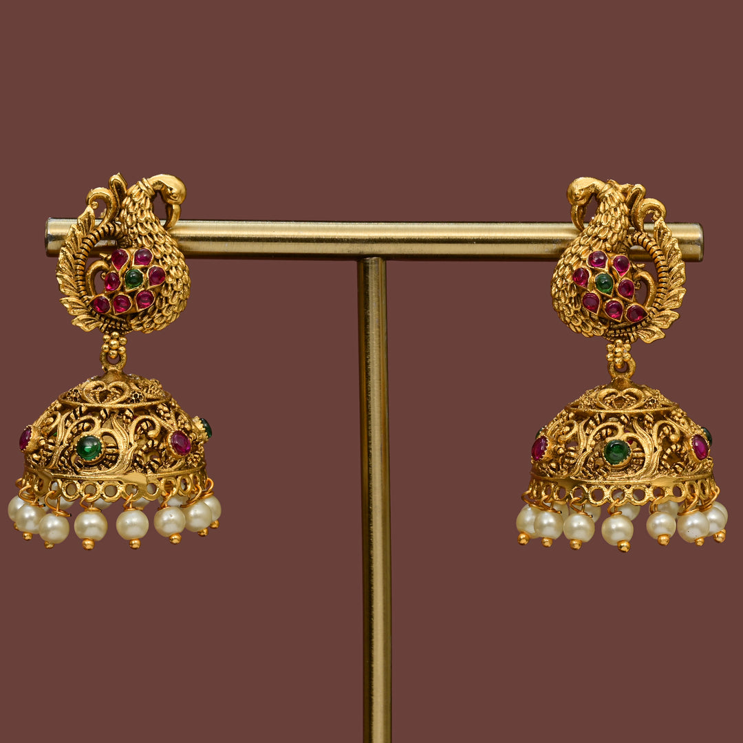 Temple Necklace Set