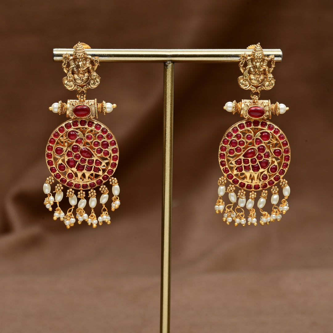 Temple Necklace Set