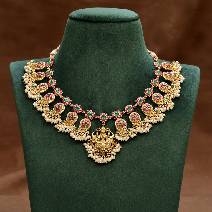 Temple Necklace Set
