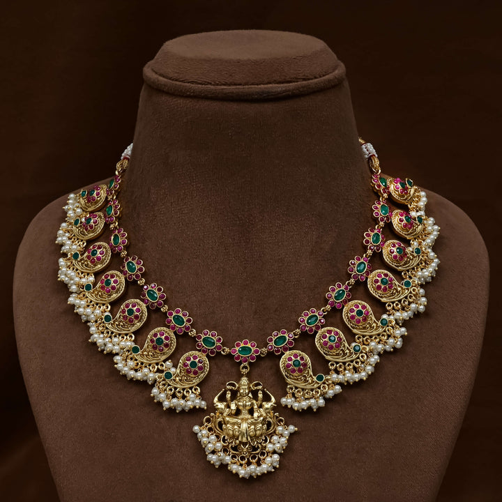 Temple Necklace Set