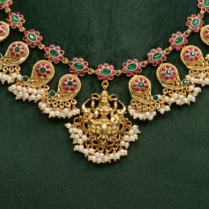 Temple Necklace Set