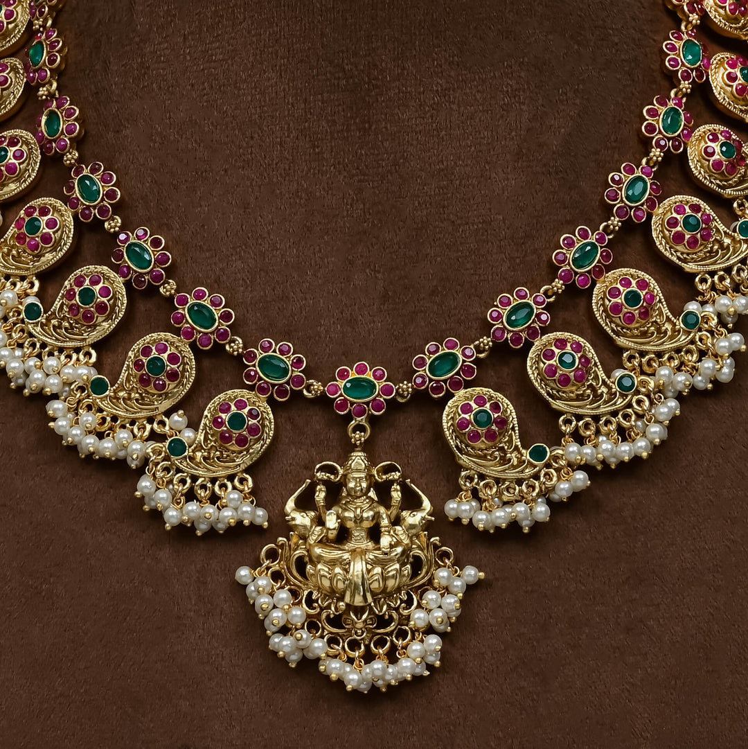 Temple Necklace Set