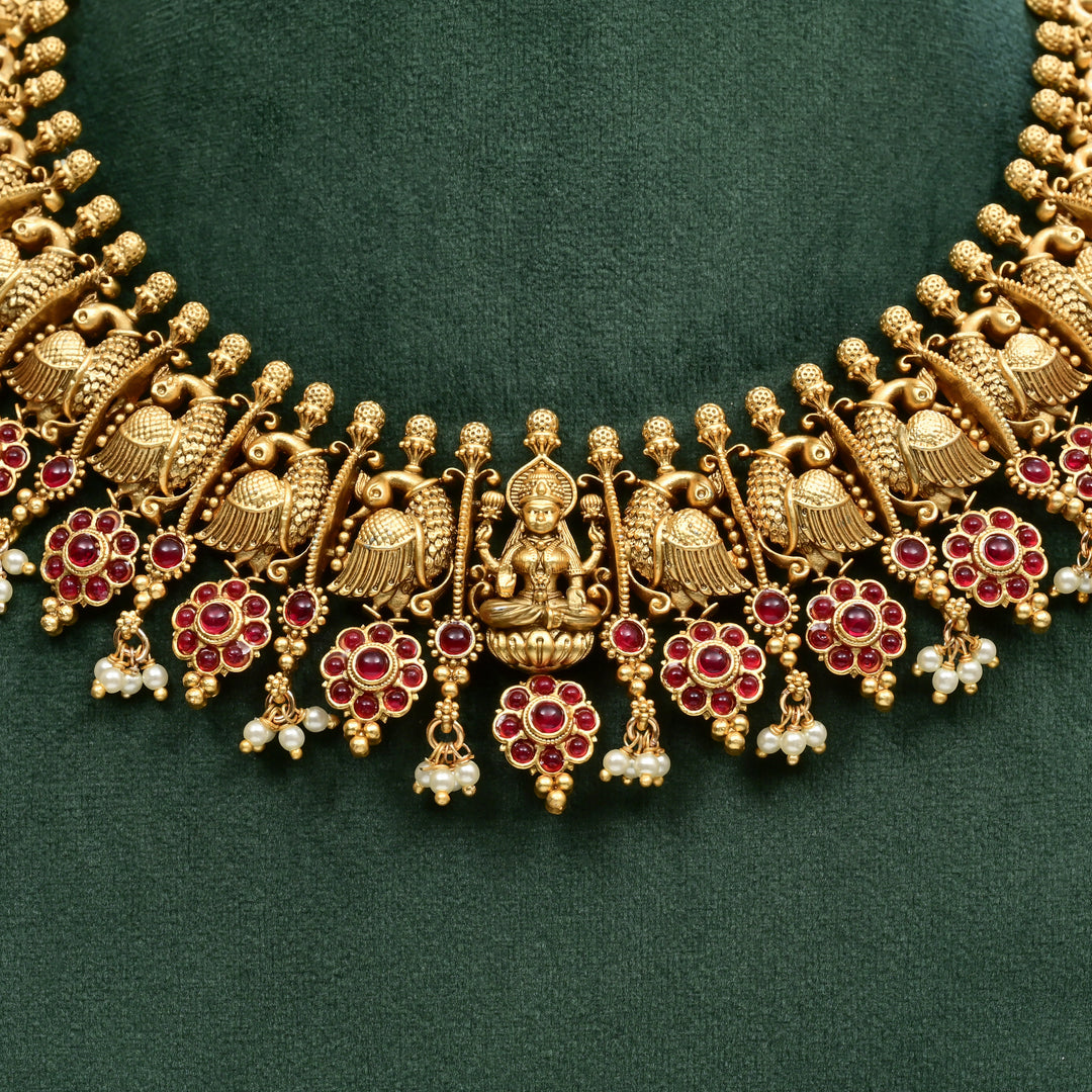 Temple Necklace Set