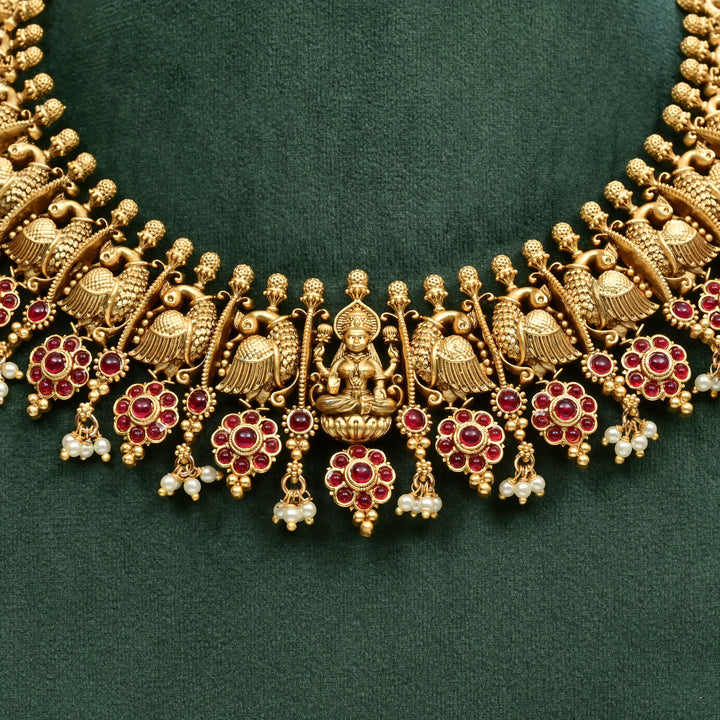 Temple Necklace Set