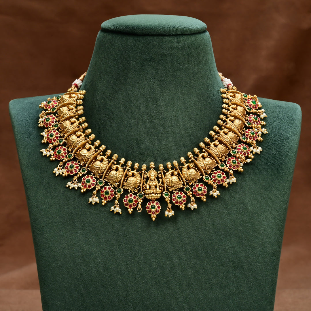 Temple Necklace Set