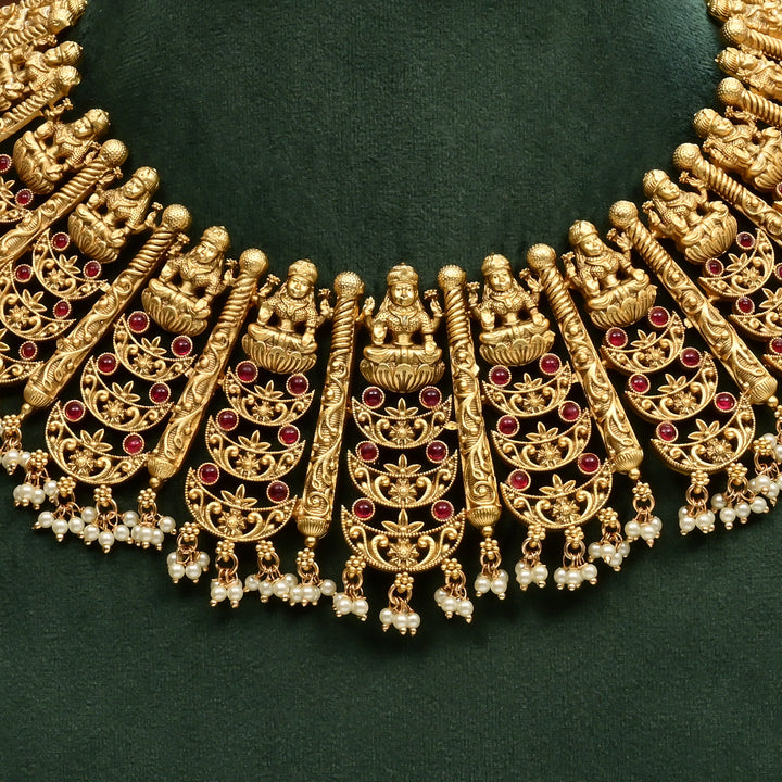Temple Necklace Set