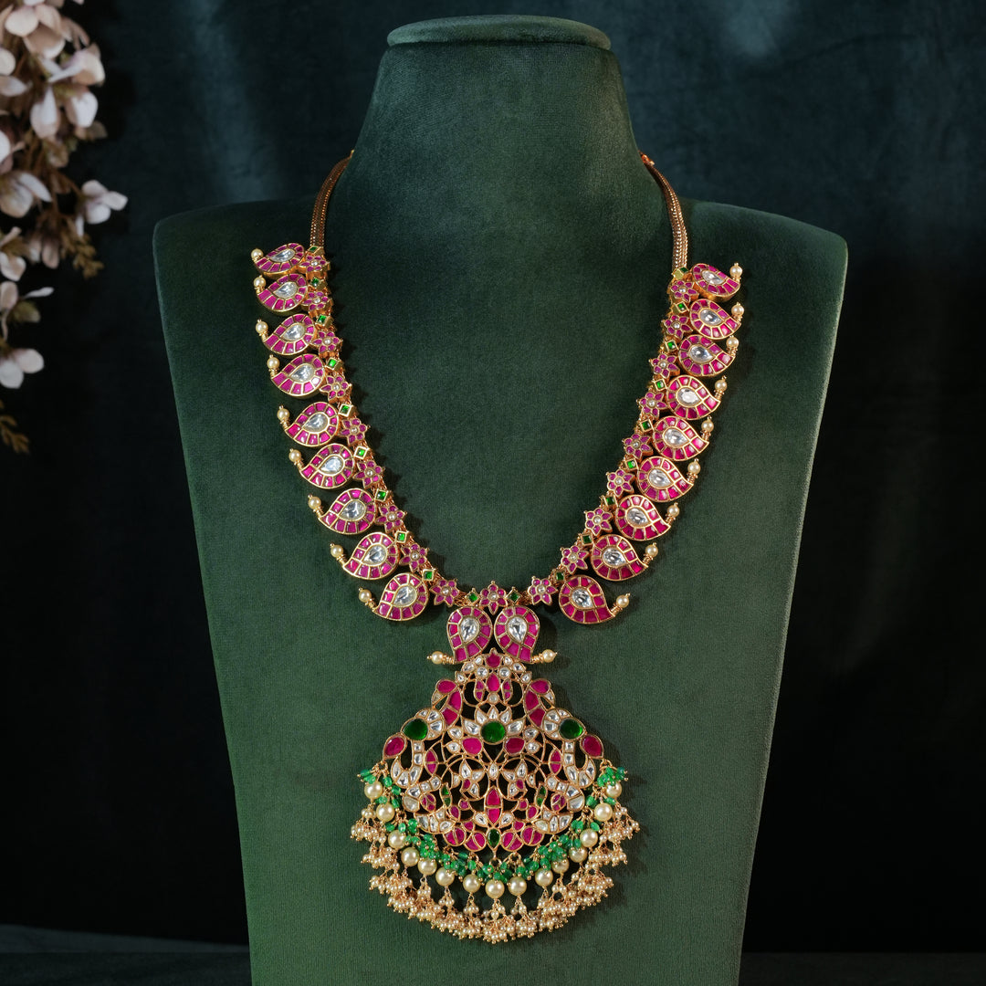 Kundan Mango Necklace
