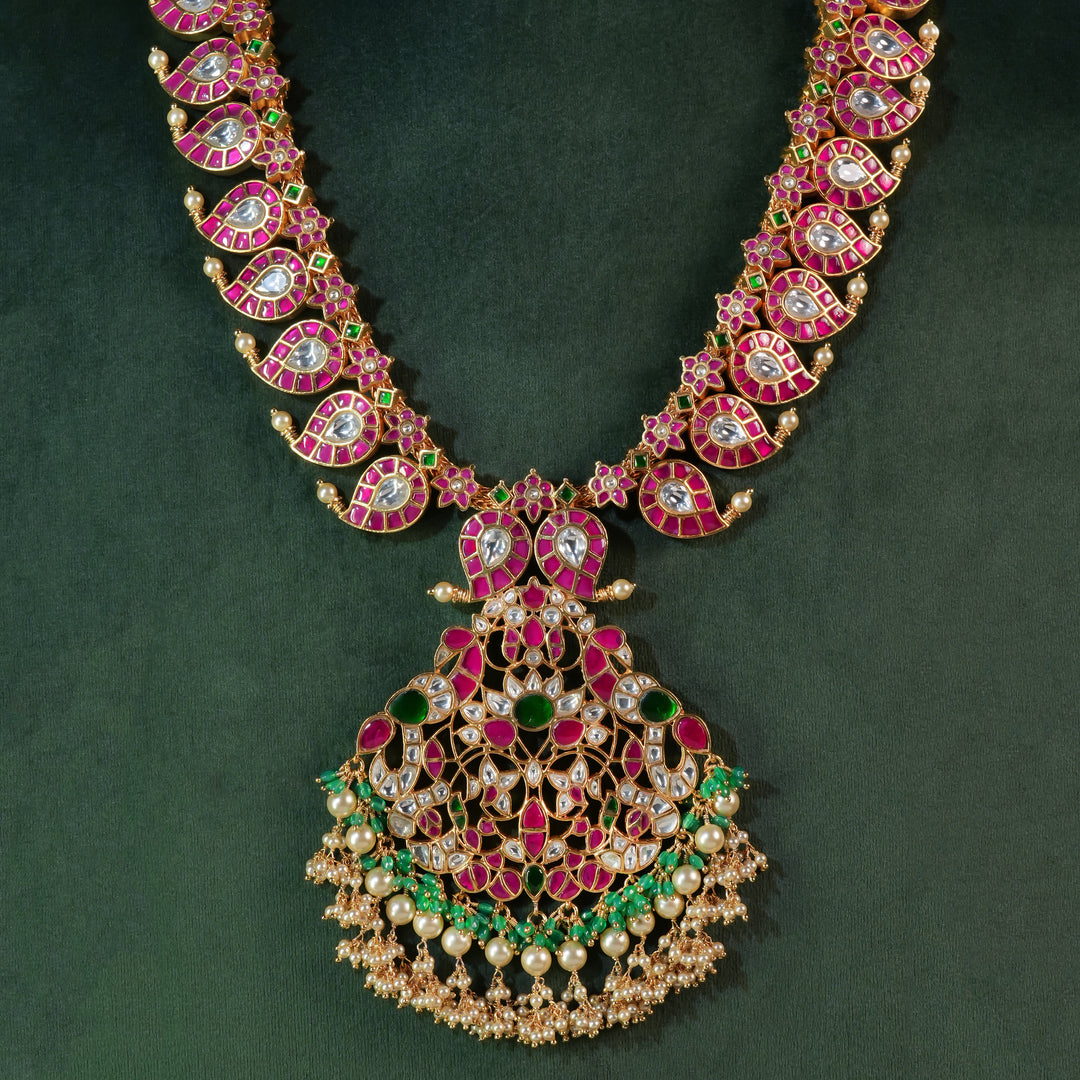 Kundan Mango Necklace