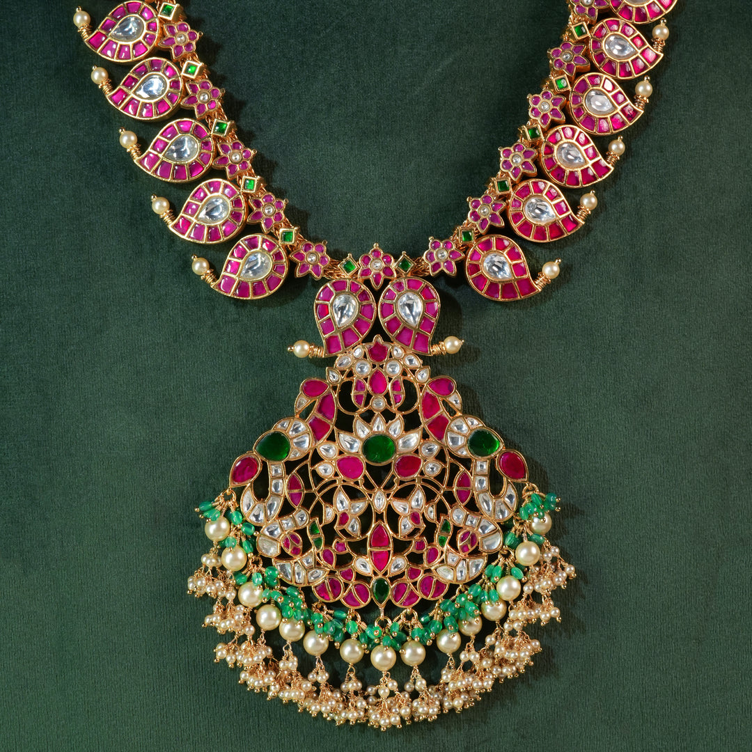Kundan Mango Necklace