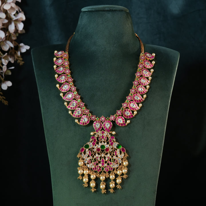Kundan Mango Necklace