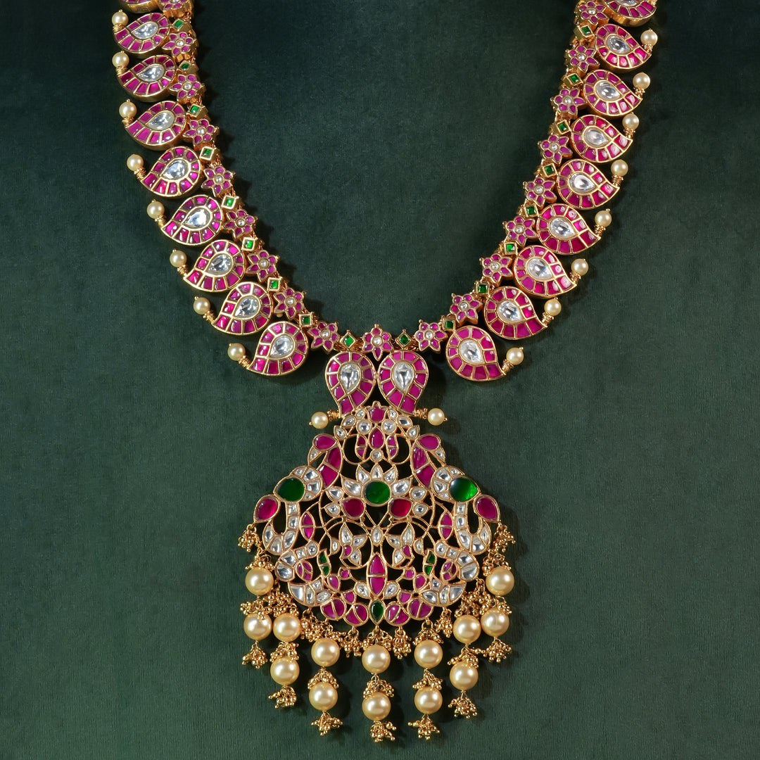 Kundan Mango Necklace