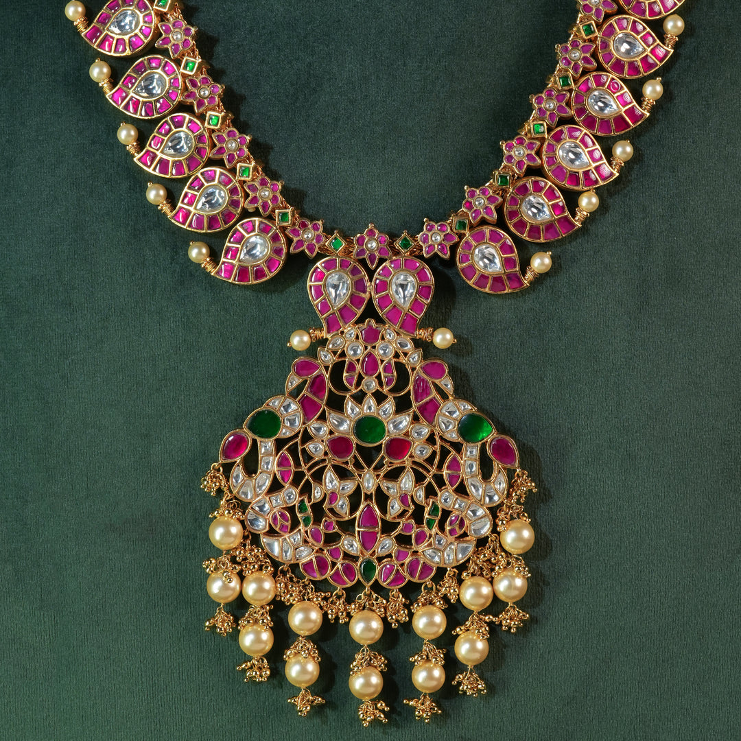 Kundan Mango Necklace