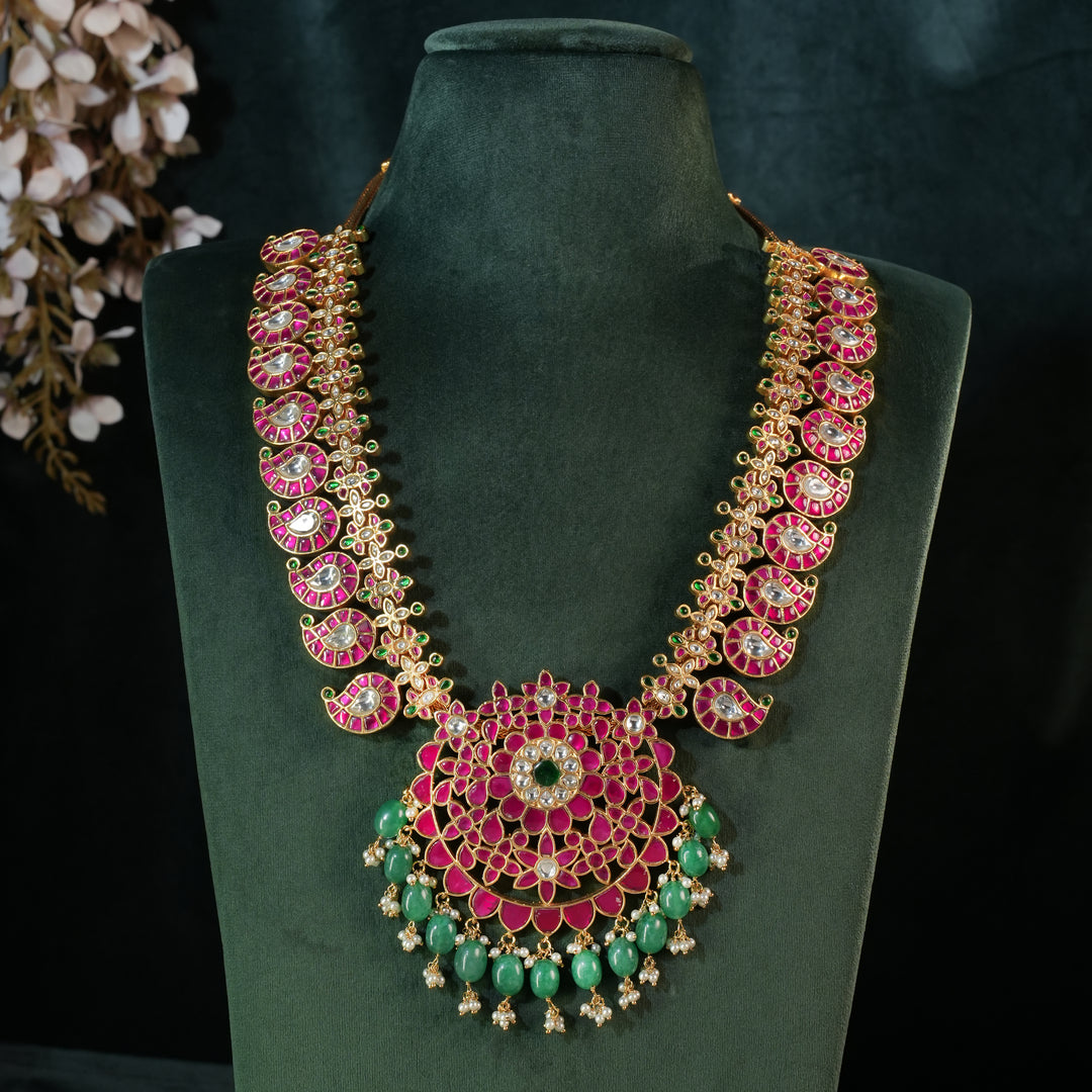 Kundan Mango Necklace