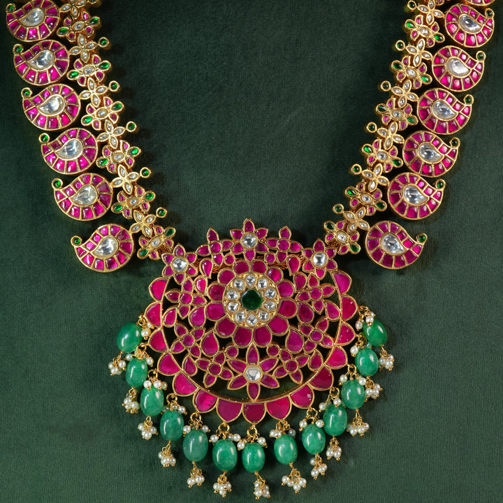Kundan Mango Necklace